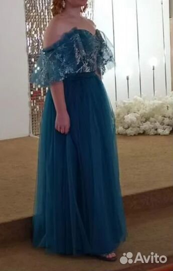 Вечернее платье в пол 46 размер