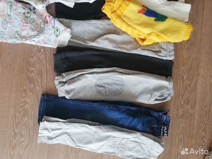 Вещи пакетом на мальчика 104 110 бу