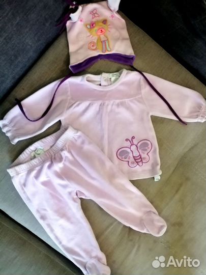 Пакет фирменных вещей 68-74+ игрушки