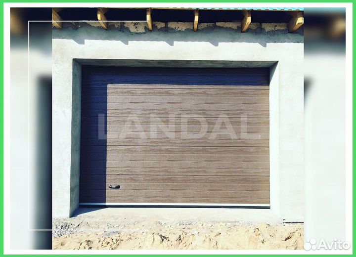 Автоматические гаражные секционные ворота