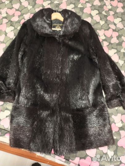 Шуба нутрия 56 размер