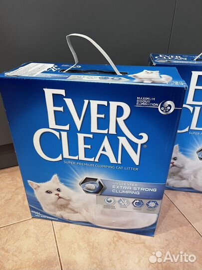 Наполнитель для кошачьего туалета Ever Clean