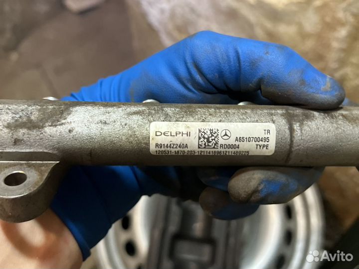 Топливная рампа mercedes