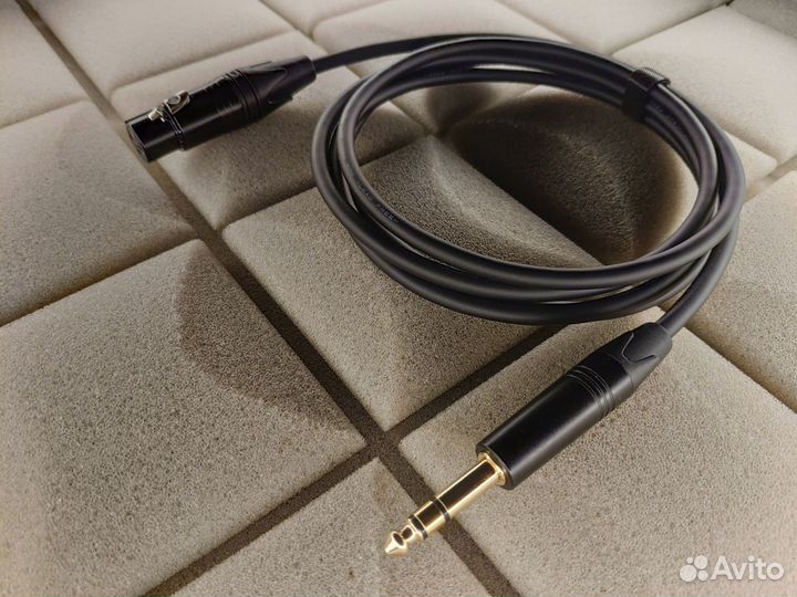 Xlr гнездо - Jack 6,3 stereo mogami 2792