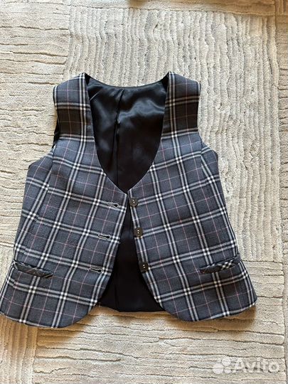 Жилетка для девочки школьная р128-64