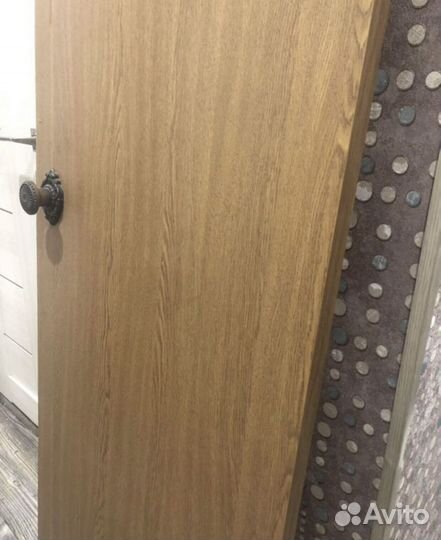 Дверь от застройщика 60 на 190