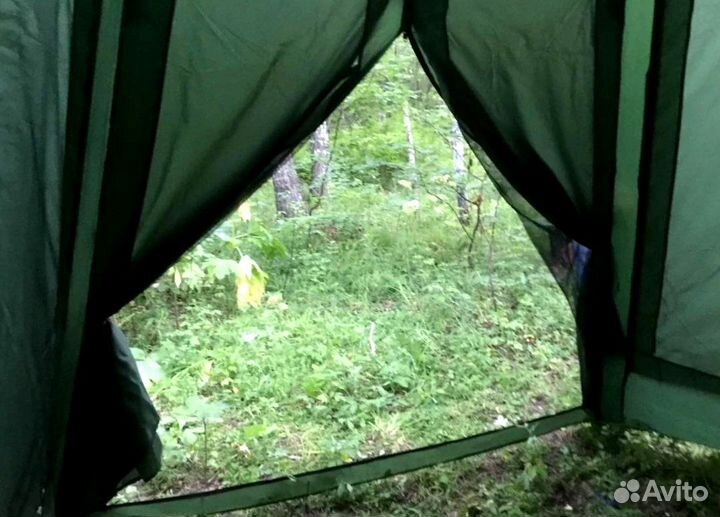 Шатер с москитными сетками шестиугольный