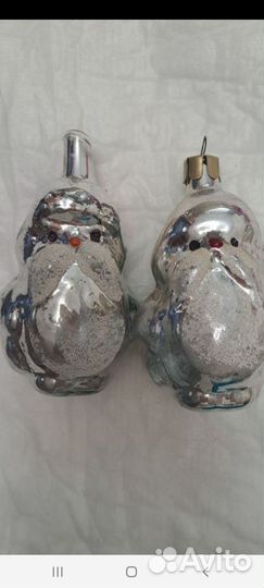 Елочные игрушки СССР поштучно