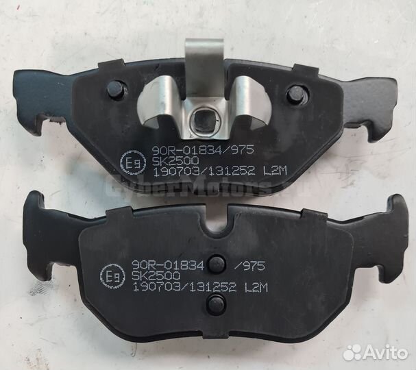 Колодки задние BMW E81/E87/E90/E91/E84 X1