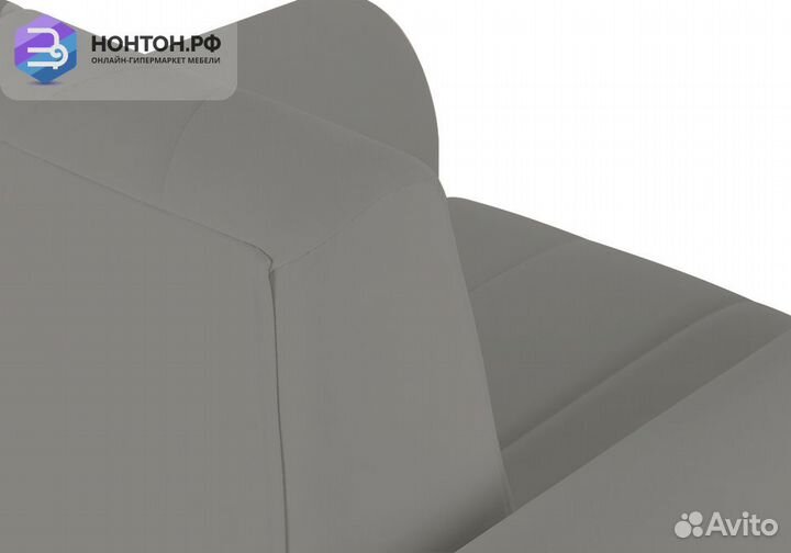 Кресло Роуз серо-бежевое