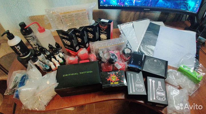 Профессиональный тату набор Vlad Blad, Critical