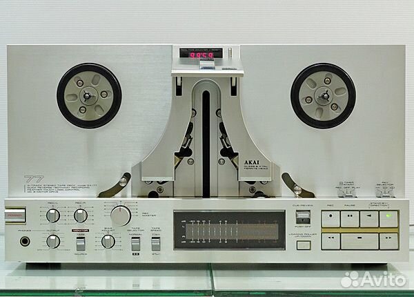 Катушечник akai- GX-77 япония- отл.сост