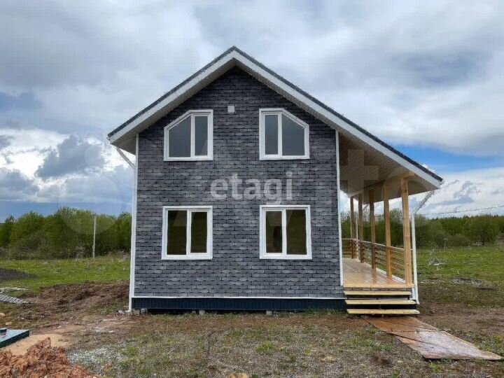 Дом 100 м² на участке 6 сот.