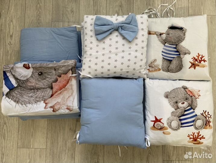 Бортики в кроватку