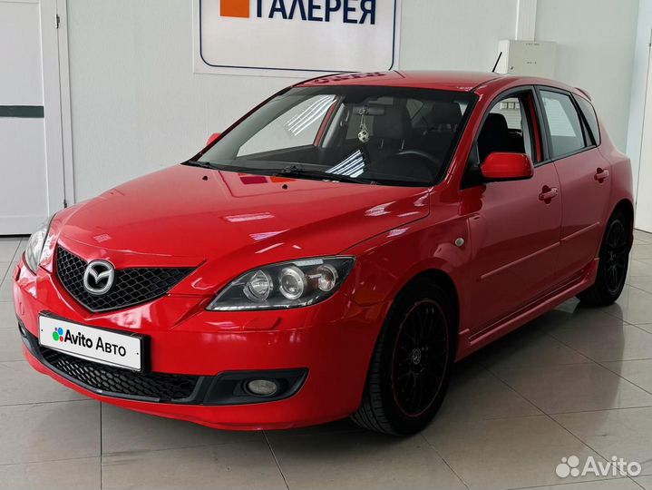 Mazda 3 1.6 МТ, 2007, 230 674 км