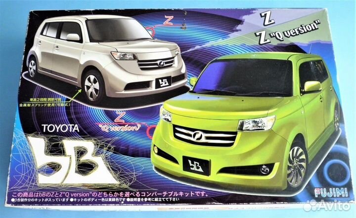 Сборная модель автомобиля Toyota Bb Z Q version
