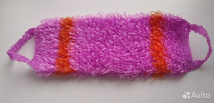 Мочалка вязаная