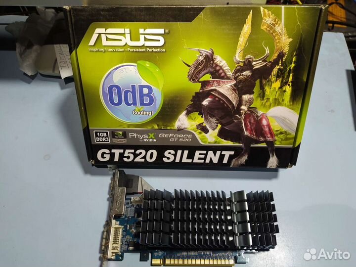 Видеокарта Asus nvidia GT 520 1GB