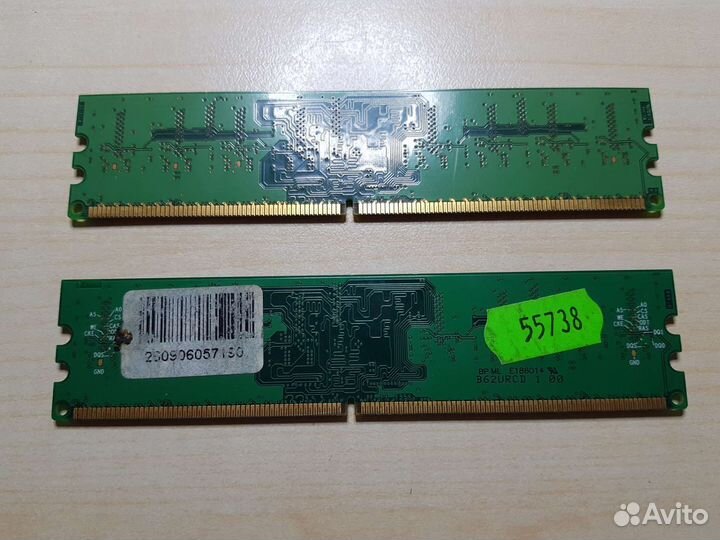 Оперативная память ddr2 по 512 Мб