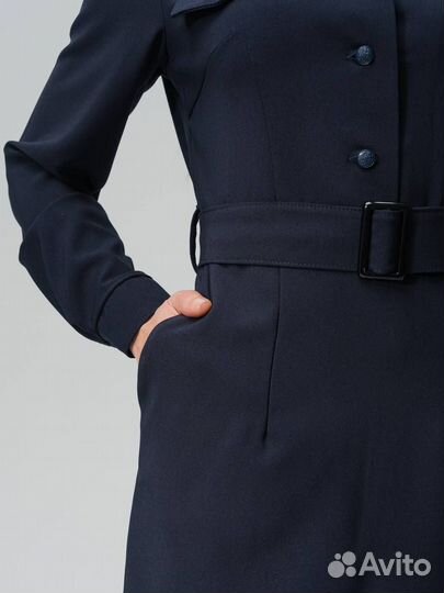 Платье полиции с длинным рукавом