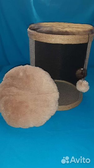 Когтеточка с домиком новая