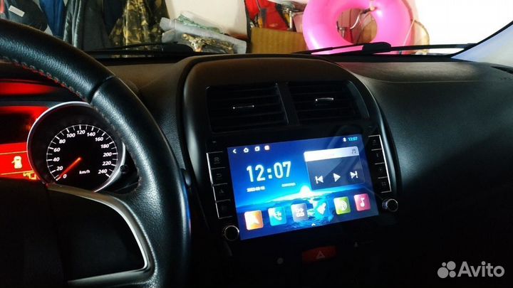 Магнитола Mitsubishi ASX + физические кнопки