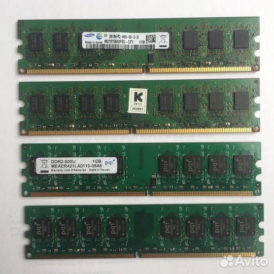 Оперативная память DDR2 6GB (800 mgz) PC2-6400