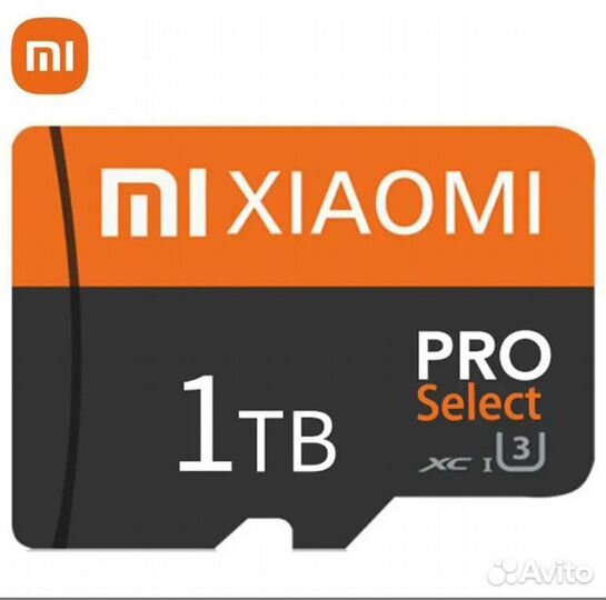 Карта памяти micro sd Xiaomi 256Гб, 512Гб. Новая