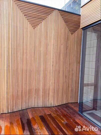 Террасная доска Термоясень