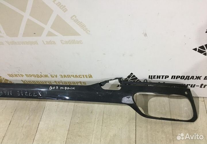 Накладка заднего бампера BMW X7 G07 M-Pack OEM 51128069905