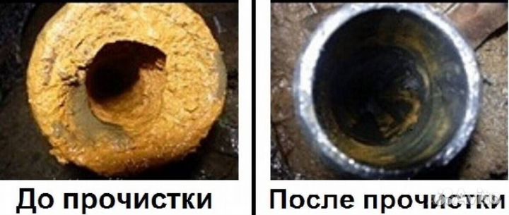 Устранение засоров, прочистка канализации