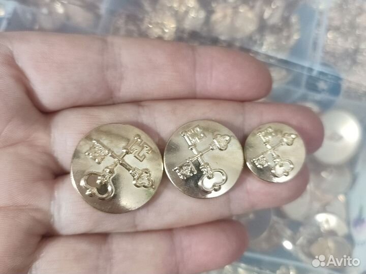 Пуговицы лев герб балман