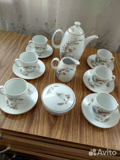 Сервиз кофейный гдр