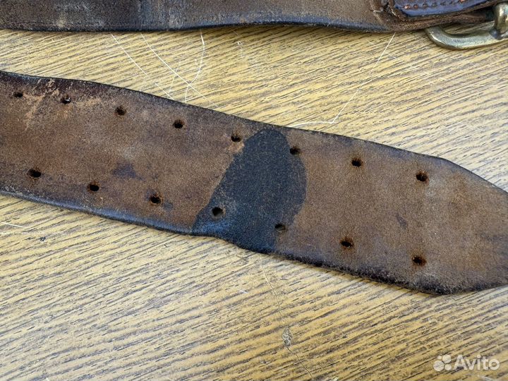 Ремень кожаный офицерский СССР 3