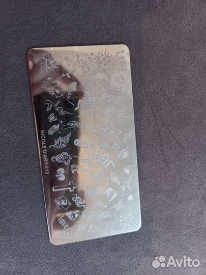 Пластины для стемпинга