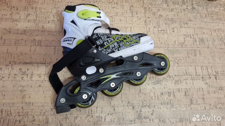 Роликовые коньки 33-36 размер, раздвижные