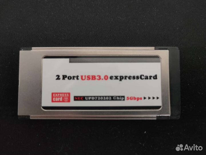 Контроллер (адаптер) ExpressCard 34mm на USB 3.0