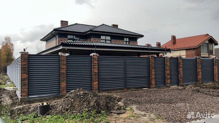 Ламели жалюзи для забора