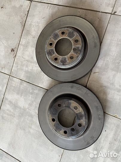 Передные тормозние диски на BMW е46 2.8