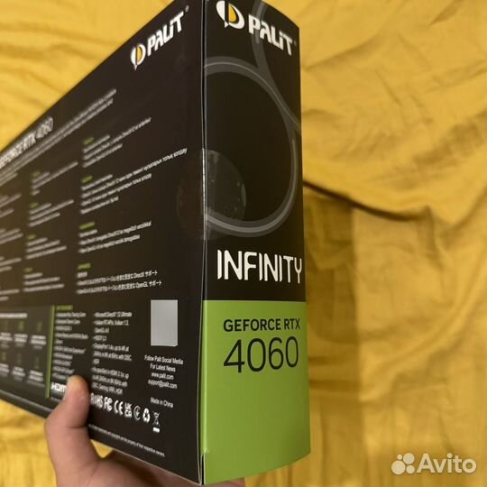 Видеокарта palit rtx 4060 8gb