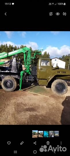 Урал 4320 с КМУ, 1992