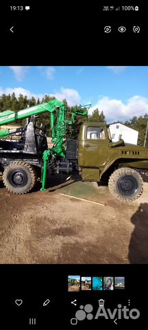 Урал 4320 с КМУ, 1992