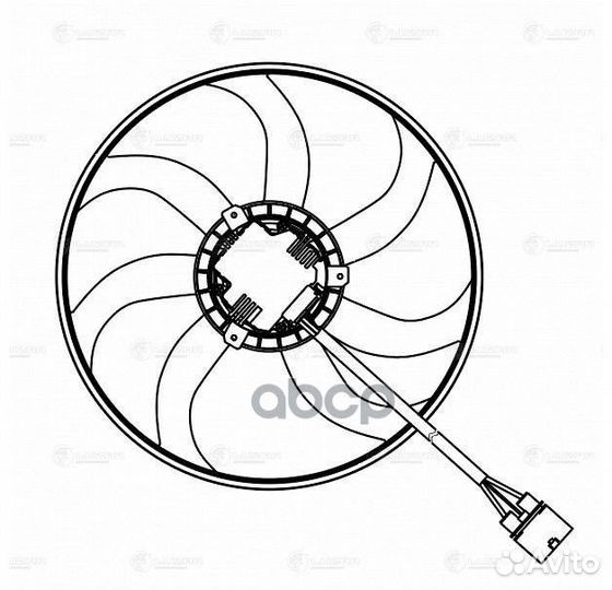 Э/вентилятор охл. LFC1803 luzar