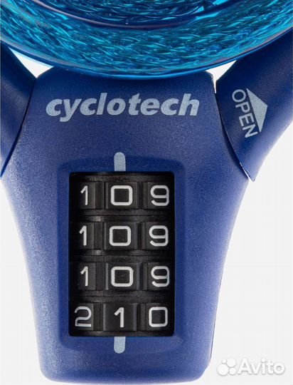 Замок для велосипеда кодовый