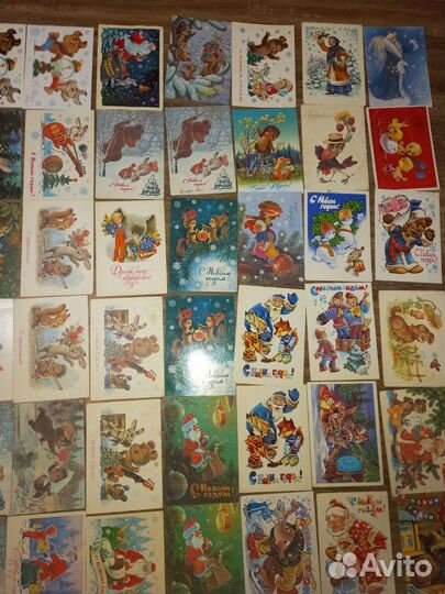 Лот открытки 80 шт 90 х СССР Зарубин Четвериков