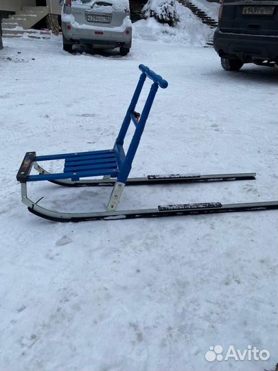 Финские сани esla Т1 (для детей 90-120 см)