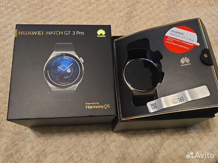 SMART часы huawei watch gt 3 pro