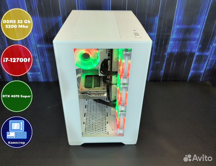 Системный блок i7-RTX4070SUP-32DDR5-ABU5920314-B760