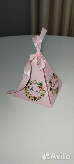 Бонбоньерки на свадьбу 50шт