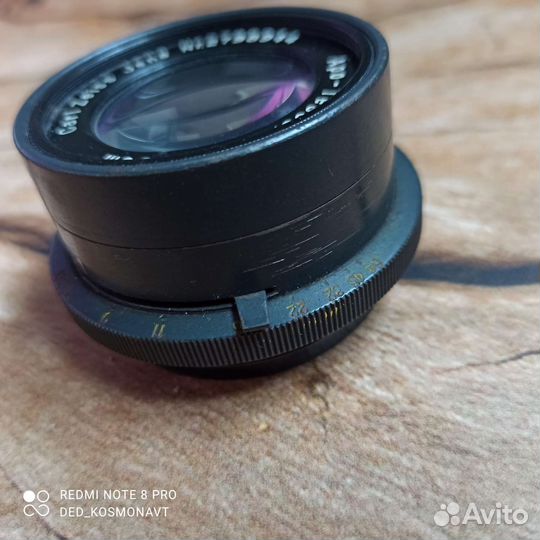 Объектив APO-Tessar 1:9 F30mm Carl Zeiss Jena